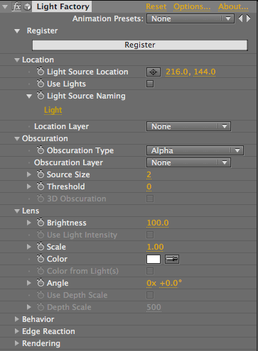 The Plug-In Palette