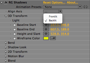 backlit contro