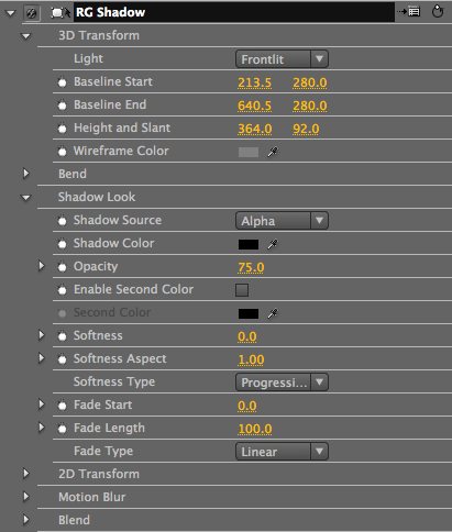 Shadow UI
