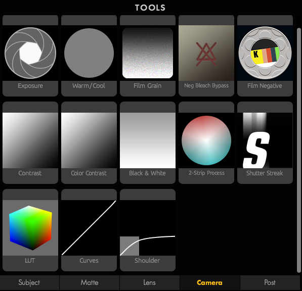 Camera Tools