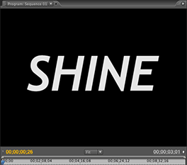 Premiere Pro Shine